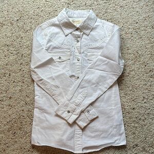 White Button-Up Shirt